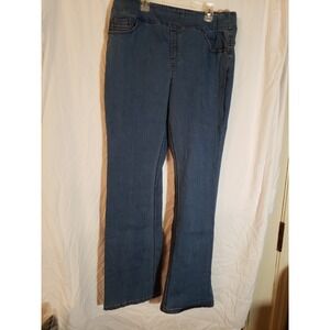 Women's Rekussi Pull On Bootcut Jeans Size 16R (H427)